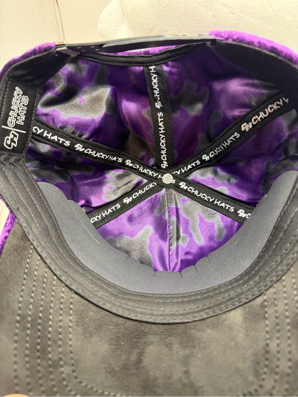 Chucky hat demon purple SnapBack hat - Picture 5 of 5